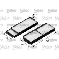 Interior filter particle filter 236mm VALEO for MAZDA 3 (BK)