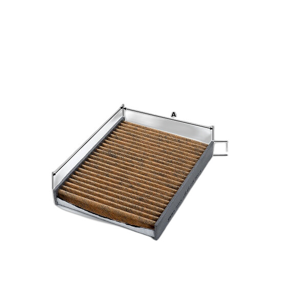 Cabin Filter antiallergic 235 mm - 190 mm VALEO for e.g. MAZDA 6