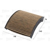 Filter interior air activated carbon filter VALEO for BMW 3