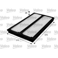 Interior filter particle filter 370mm VALEO for MERCEDES...