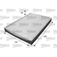 Interior filter particle filter 291mm VALEO for DAILY IV