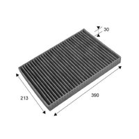 Interior filter activated carbon filter 309mm VALEO for...