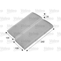 Interior filter particle filter 240mm VALEO for RENAULT...