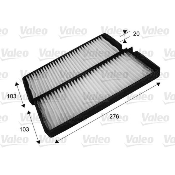 Filter Innenraumluft Partikelfilter VALEO für SSANGYONG REXTON /
