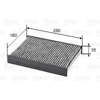 Interior filter activated carbon filter 250mm VALEO for...