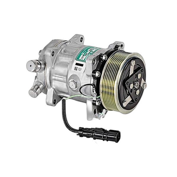 Air Conditioning Compressor 24 V R 134a Ø 119 mm VALEO suitable for e.g. MAN TGS