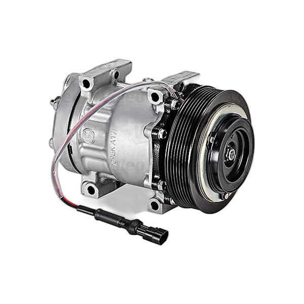 Air Conditioning Compressor 12 V R 134a Ø 130 mm VALEO suitable for e.g. DAF CF