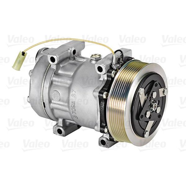Klimakompressor 132mm mit PAG-Kompressoröl VALEO für VOLVO