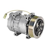 Klimakompressor 24 V R 134a Ø 132 mm VALEO passend...