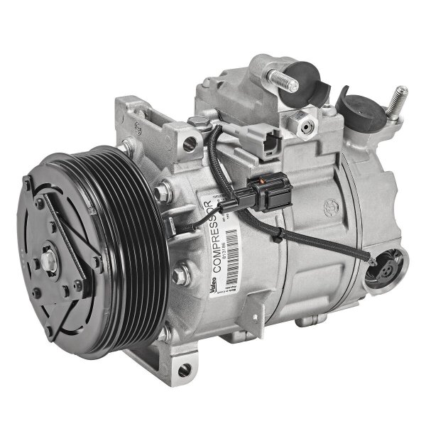 Klimakompressor 12 V R 134a Ø 115 mm VALEO passend für NISSAN QASHQAI