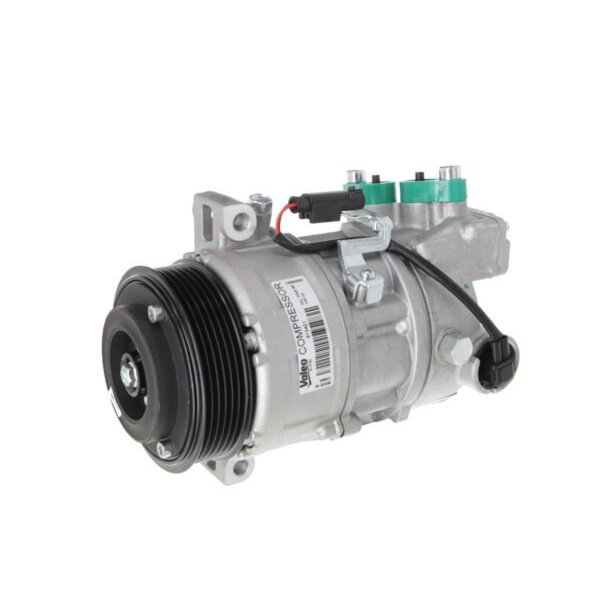 Air Conditioning Compressor 12 V R 134a Ø 100 mm VALEO suitable for e.g. BMW 3