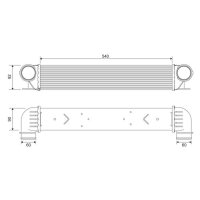 Ladeluftkühler VALEO für BMW 5 (E39)