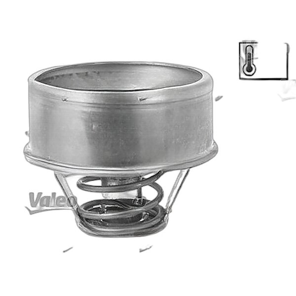 Thermostat Coolant opening temperature 75 °C VALEO for e.g. PEUGEOT 504