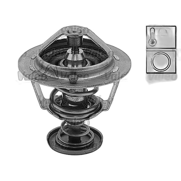 Thermostat Kühlmittel Öffnungstemp 76 °C VALEO für u.a. MITSUBISHI GALANT