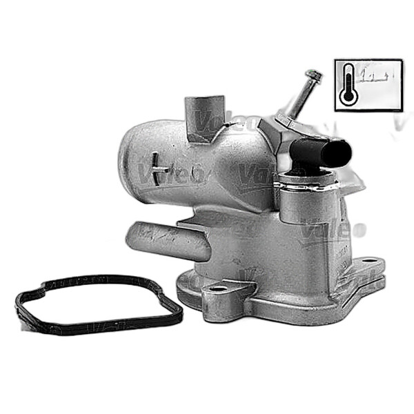 Thermostat Kühlmittel Öffnungstemperatur 87 °C VALEO für u.a. MB C-KLASSE