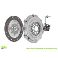 Clutch kit 17 teeth with central slave cylinder VALEO for...