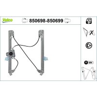 Window lifter front left electric VALEO for RENAULT...