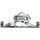Window Regulator front right electric VALEO suitable for e.g. VOLVO V70