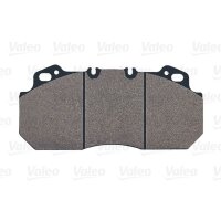 Brake pad set front discs 28 mm VALEO for e.g. RENAULT...