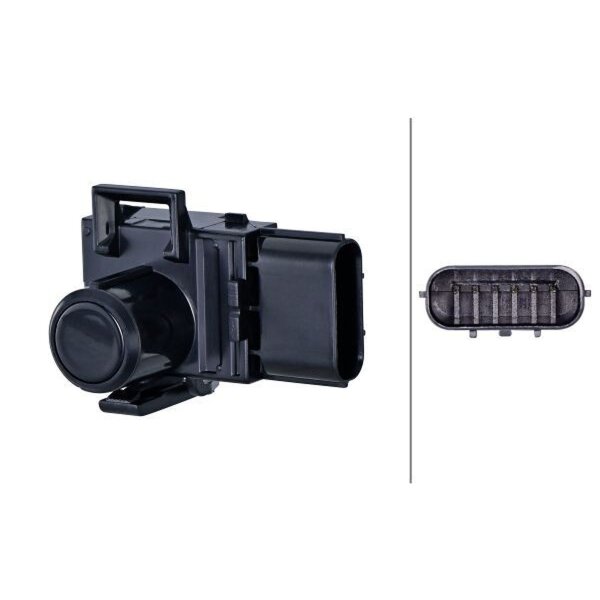 Sensor Einparkhilfe gesteckt 6-polig HELLA für u.a. HONDA ACCORD