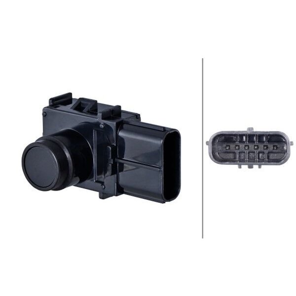 Sensor Einparkhilfe gesteckt 6-polig HELLA passend für LEXUS LS