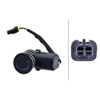 Parking Aid Sensor clamped 2-pin HELLA for e.g. TOYOTA AURIS