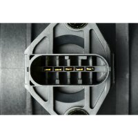 Mass air flow sensor, 5-pin HELLA pipe socket for BMW 1 Series and others