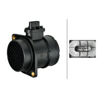 Mass air flow sensor tube socket 5-pin HELLA for HYUNDAI Ioniq and others