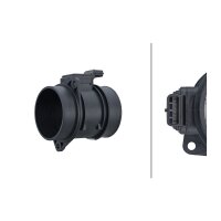 Mass air flow sensor tube socket 6-pin HELLA for NISSAN Pathfinder III