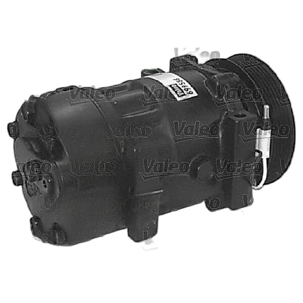 Air Conditioning Compressor 12 V R 134a Ø 123 mm VALEO for e.g. RENAULT LAGUNA