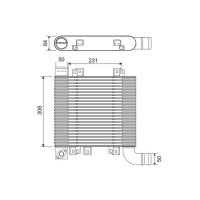 Intercooler VALEO for SANTA FÉ