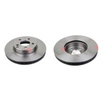 2 Bremsscheiben Vorderachse belüftet Ø 295 mm...