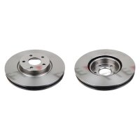 2 Bremsscheiben Vorderachse belüftet Ø 300 mm...