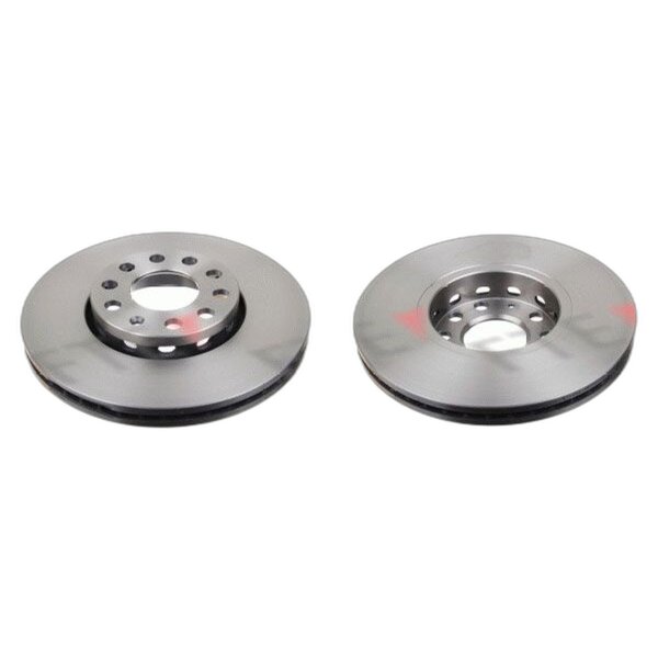 2 Bremsscheiben Vorderachse belüftet Ø 288 mm 25 mm FTE für u.a. AUDI A6