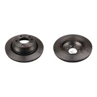 2 brake discs rear axle ventilated Ø 314 mm 22 mm...