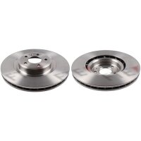 2 brake discs front axle ventilated Ø 345 mm 29.3...