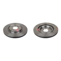 2 brake discs rear axle ventilated Ø 330 mm 22 mm...