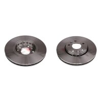 2 Bremsscheiben Vorderachse belüftet Ø 296 mm...