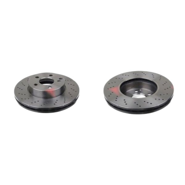 2 brake discs ventilated Ø 295 mm 28 mm FTE for e.g. MERCEDES-BENZ C-CLASS