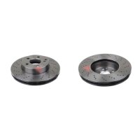 2 brake discs ventilated Ø 295 mm 28 mm FTE for...