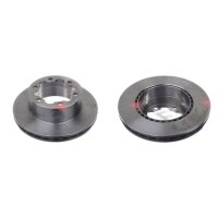 2 brake discs rear axle ventilated Ø 303 mm 28 mm...