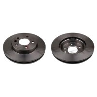 2 Bremsscheiben Vorderachse belüftet Ø 303 mm...