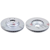 2 Bremsscheiben Vorderachse belüftet Ø 348 mm...