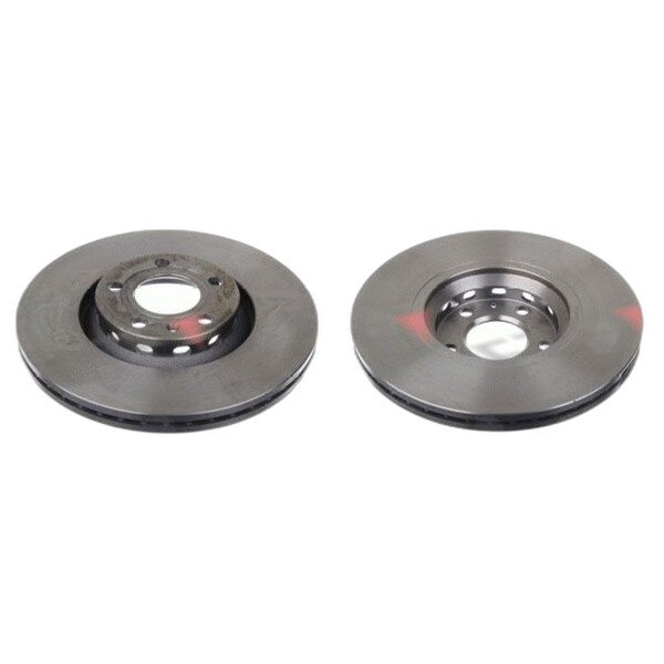 2 Bremsscheiben Vorderachse belüftet Ø 312 mm 25 mm FTE für u.a. AUDI A6
