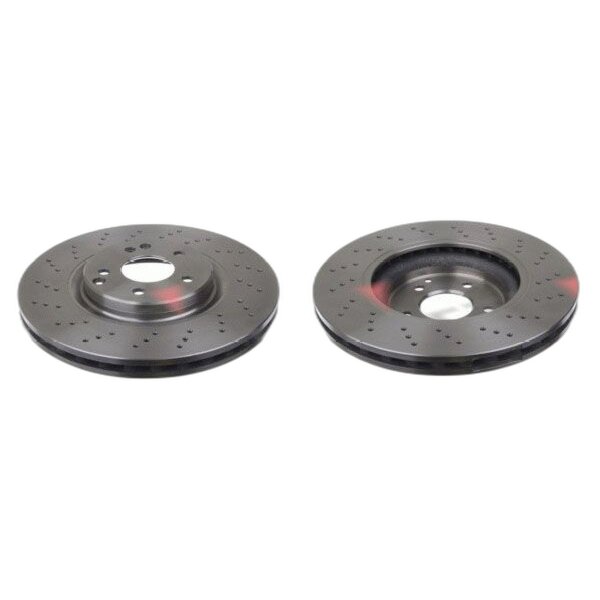 2 Bremsscheiben Vorderachse belüftet Ø 330 mm 28 mm FTE für u.a. MB C-KLASSE