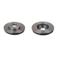 2 Bremsscheiben Vorderachse belüftet Ø 295 mm...