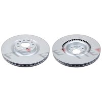 2 Bremsscheiben Vorderachse belüftet Ø 345 mm...