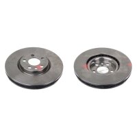 2 Bremsscheiben Vorderachse belüftet Ø 285 mm...