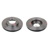 2 Bremsscheiben Vorderachse belüftet Ø 302 mm...