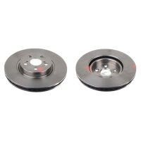 2 Bremsscheiben Vorderachse belüftet Ø 295 mm...